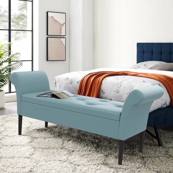 Storage Bench Tufted Bed Bench Entryway Bench On Sale Bed Bath