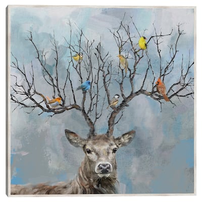 Nearest & Dearest by Studio Arts Framed Canvas Art Print