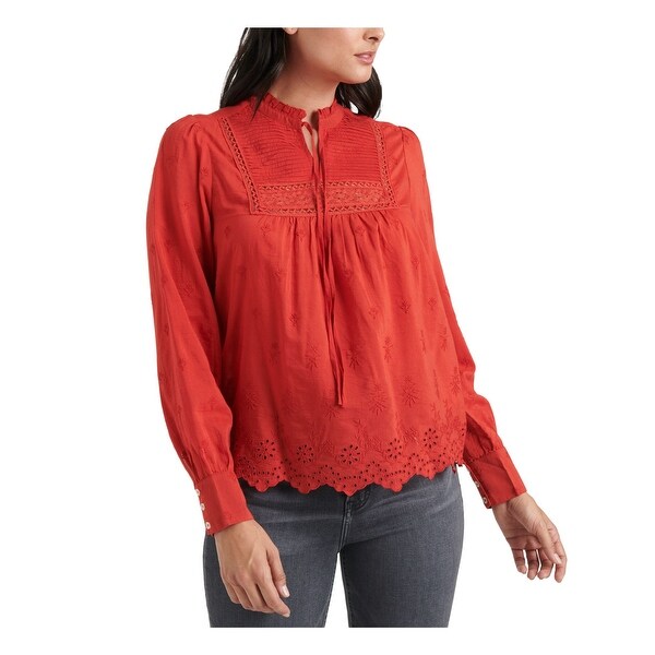 lucky brand tunic tops