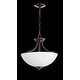preview thumbnail 4 of 5, Quorum International Reyes 3 Light 16" Wide Pendant