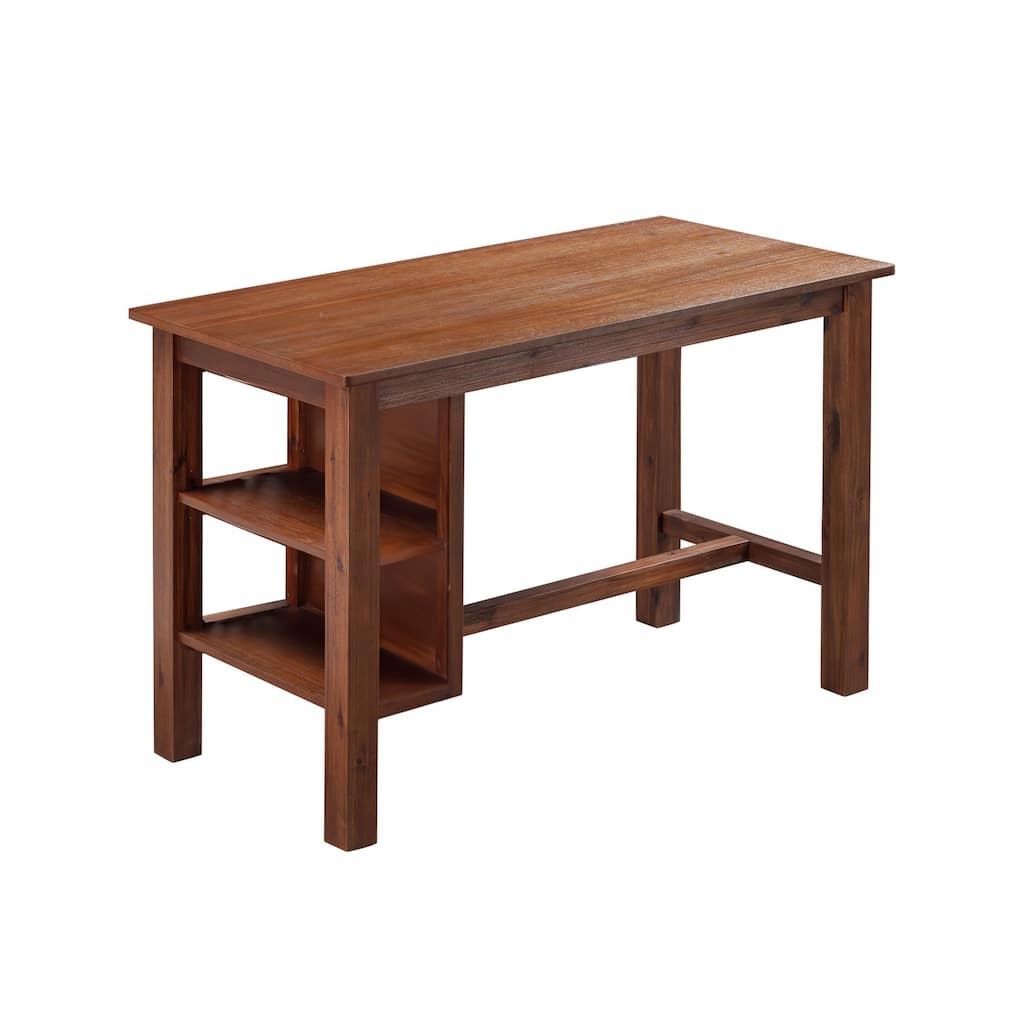 Brittany 2-Tier Rectangular Dining Table - Dining Height