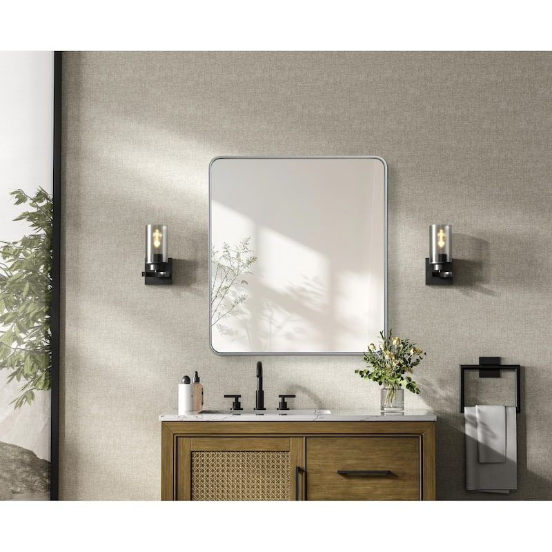 Elegant Lighting MR8A3640 Remy 36"W x 40"H Rectangular Flat Medium