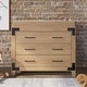 preview thumbnail 14 of 12, Child Craft Lucas 42" 6 Drawer Double Dresser