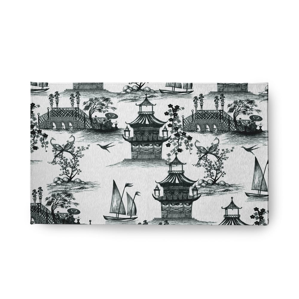 China Old Oriental Chenille Area Rug