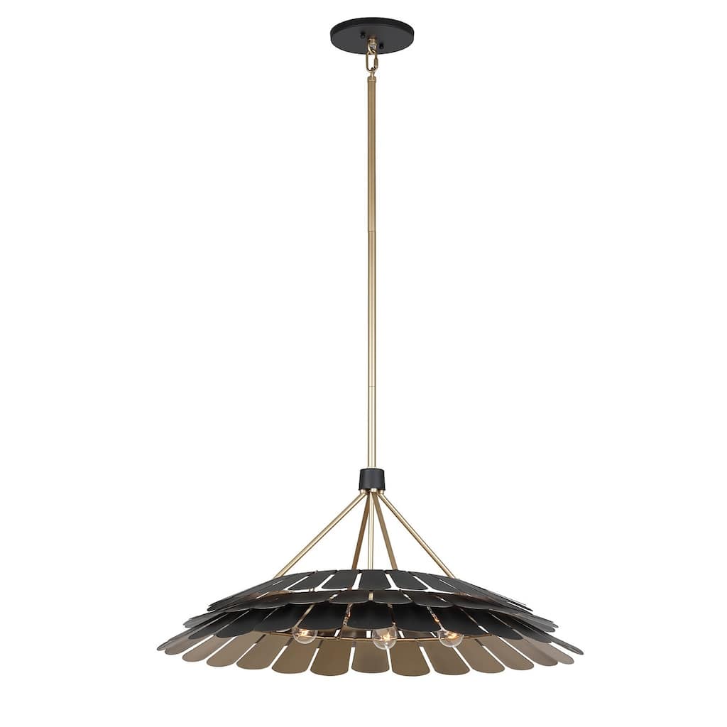 Turaco 6-Light Pendant in Midnight
