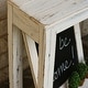 preview thumbnail 6 of 7, Rustic Farmhouse Handmade Reclaimed Wood Sofa Console Table
