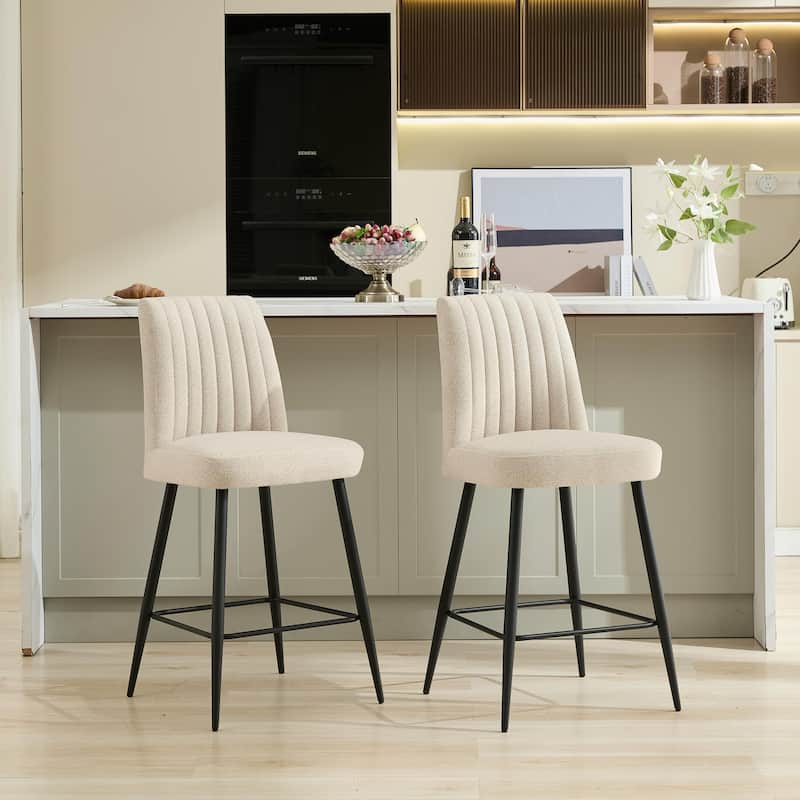 Bar Chair For Bedroom, Dining Room,Design Is Simple, The Cushion Is Comfortable,