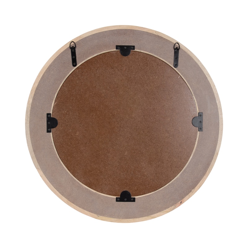 Kate and Laurel Yahna Round Wall Mirror