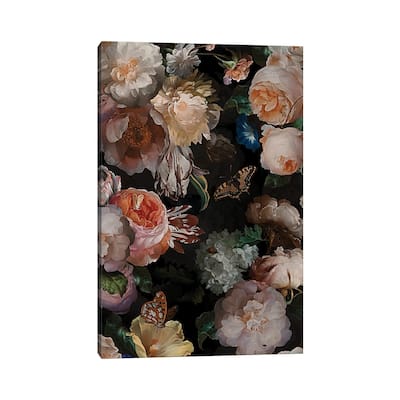 iCanvas "Dutch Antique Flowers Ii" by UtArt Canvas Print