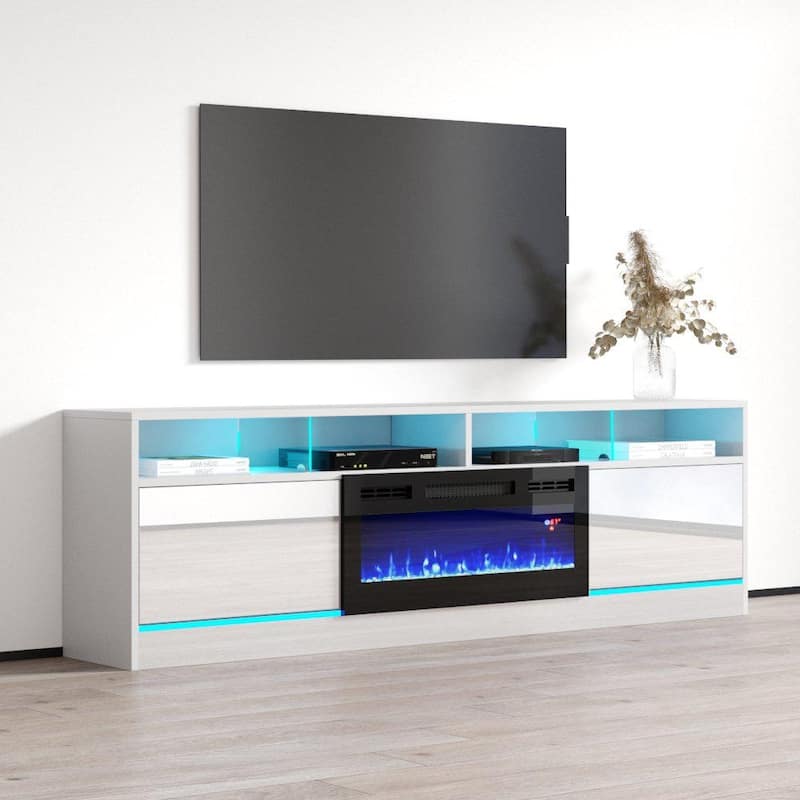 Disparo BL-05 Electric Fireplace 79" TV Stand