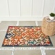 preview thumbnail 47 of 103, Nourison Aloha Transitional Scroll Indoor/Outdoor Damask Rug 2'8" x 4' - Multi