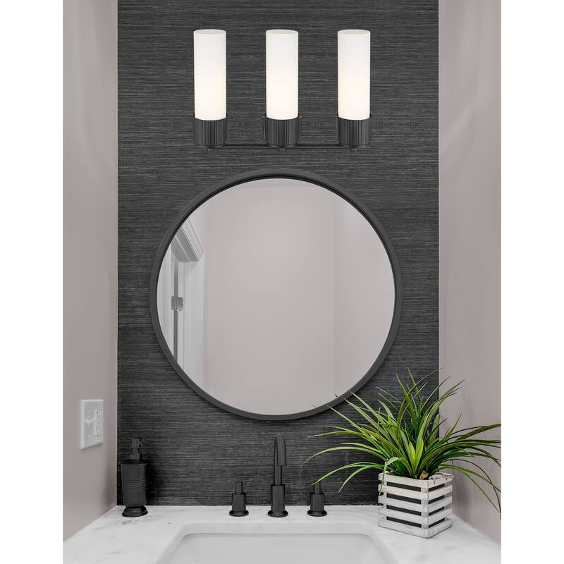 Innovations Lighting Bolivar - 3 Light 12" Wall-Mounted Bath Vanity Light