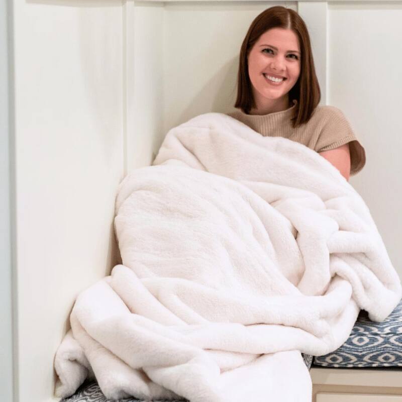 Minky Designs Luxurious Posh Faux Fur Minky Blankets