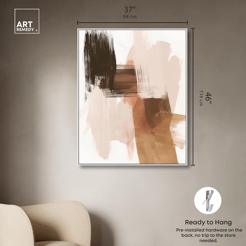 Mahogany Whispers Canvas by Art Remedy