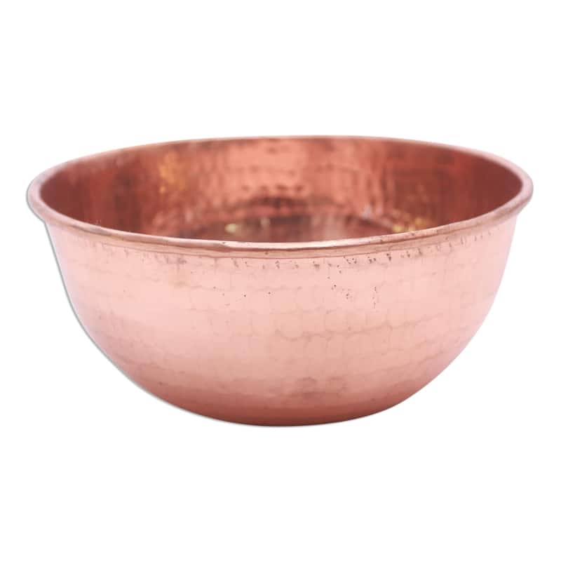 Novica Handmade Warm Glow Copper Bowl