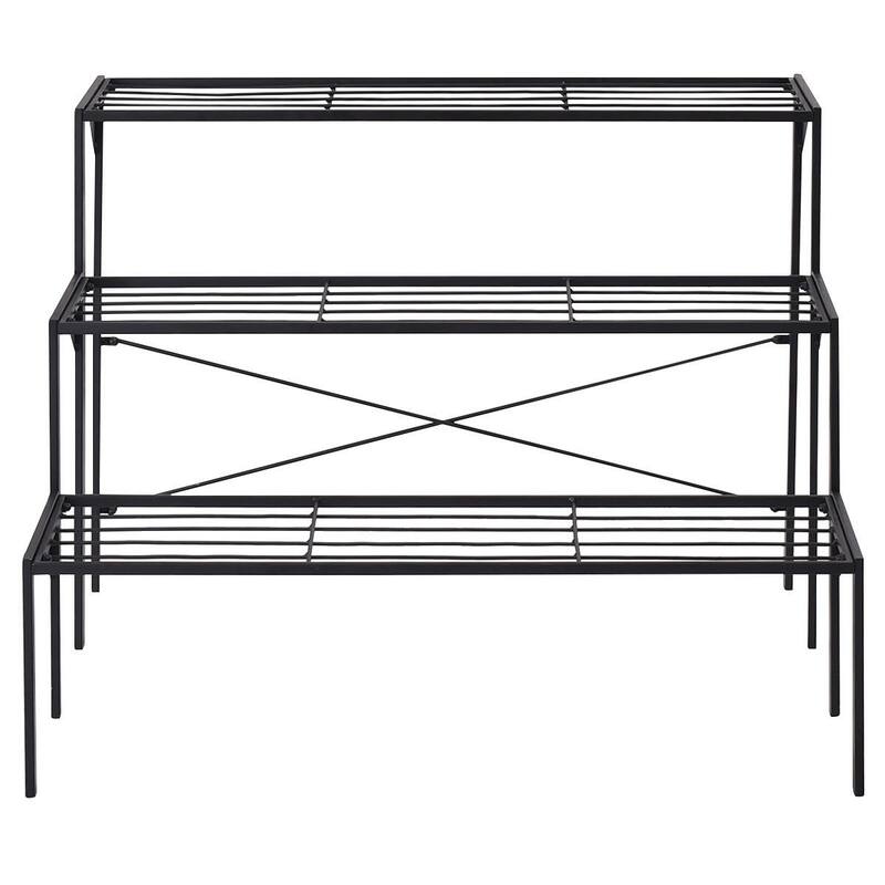 Costway 3 Tier Shelf Flower Plant Display Stand Rack Large Modern