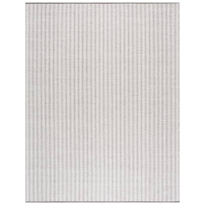 SAFAVIEH Handmade Vermont Muniba Wool & Cotton Rug - 8' x 10' - Beige/Ivory