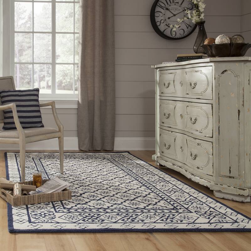 Momeni Newport Hand Tufted Wool Contemporary Geometric Area Rug