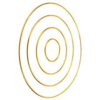 Dream Catcher Rings Set, 2 Set 4 Sizes Star Shape Macrame Wreath Hoop, Gold  - On Sale - Bed Bath & Beyond - 38351136