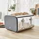 preview thumbnail 9 of 8, Salton Swan Nordic 4 Slice Toaster