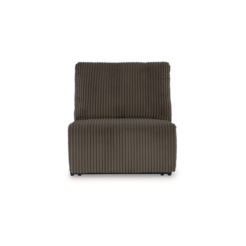 Signature Design by Ashley Top Tier Dark Brown 4-Piece Reclining Sectional with Chaise - 143" W x 74" D x 41" H