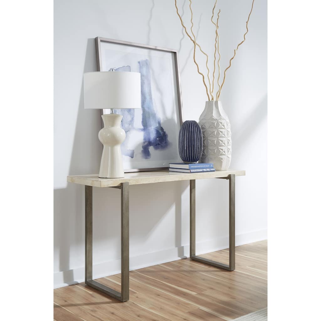 Ariela Console Table in Desert Taupe