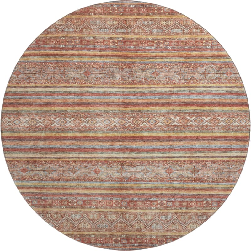 Premium Washable Super Soft Boho Stripes Mayfield Rug
