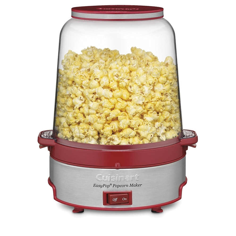 6 Qt Stirring Popcorn Machine with Serving Bowl Measuring Cup Oil Spoon  Kitchen - AliExpress