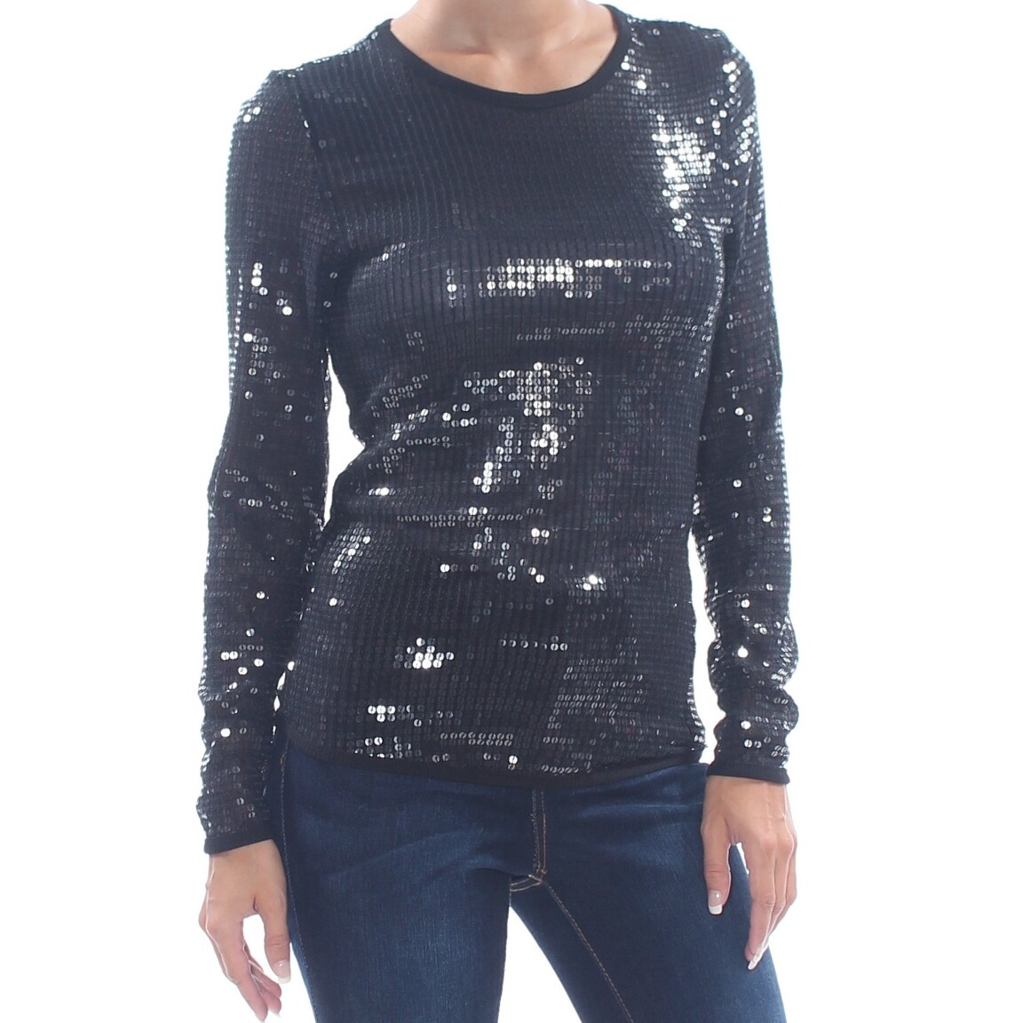 diamond sequin top