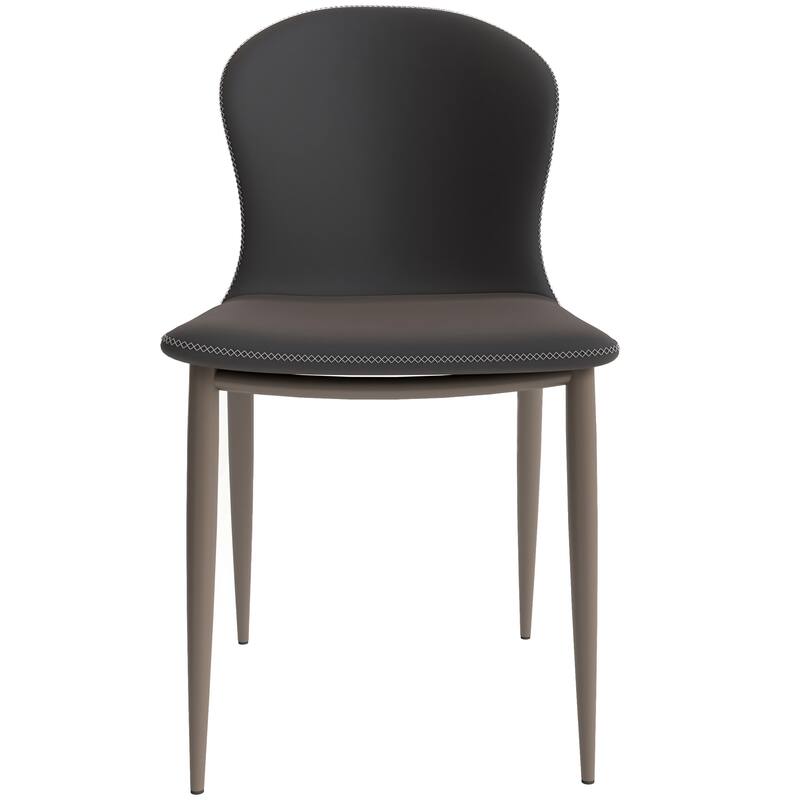 Mosaic Modern Upholstered in Fabric Dining Chair With Metal Legs Set of 4