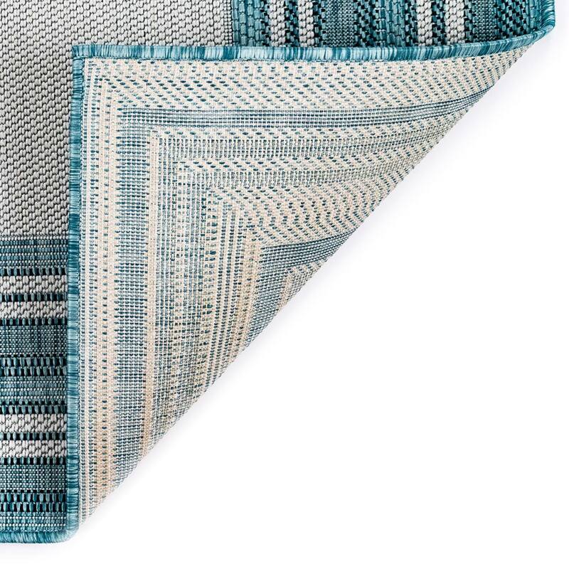 Liora Manne Carmel Multi Border Indoor/ Outdoor Area Rug