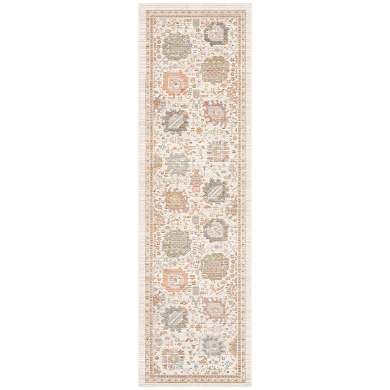 Crosswood Alyssa Traditional Floral Indoor Polyester Area Rug