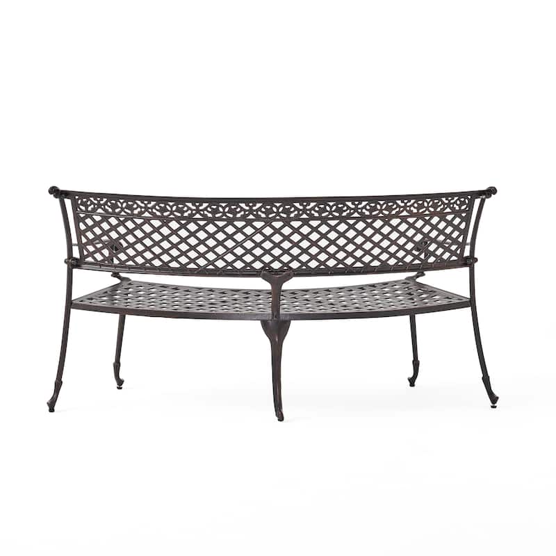 Sebastian Sector Bench by Christopher Knight Home