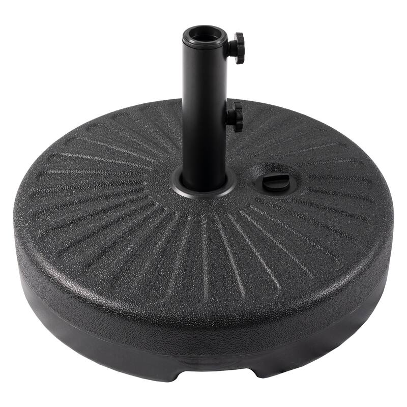 Autlaycil Umbrella Base, Patio Umbrella Stand Base - Black-2