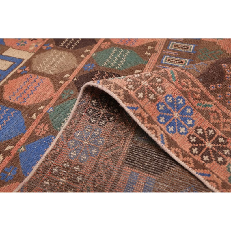 ECARPETGALLERY Hand-knotted Teimani Brown Wool Rug - 3'7 x 6'4