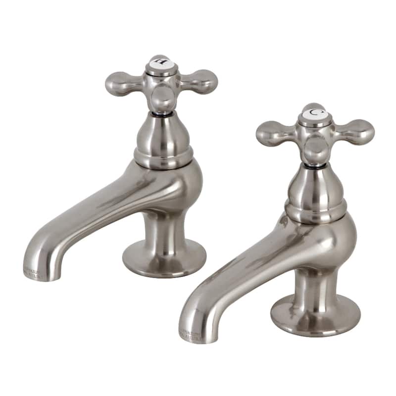 Kingston Brass Vintage Basin Tap Faucet - Brushed Nickel