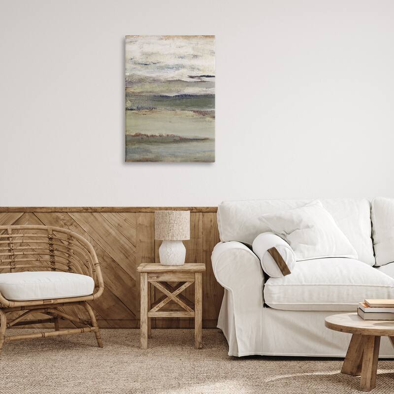 Stupell Abstract Earth's Layers Canvas Wall Art Design By Lanie Loreth