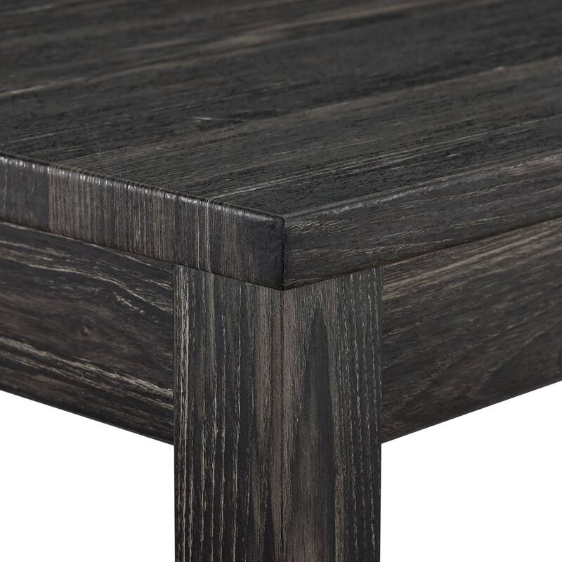 Bar Table Set with 3 Stools and Power Outlet
