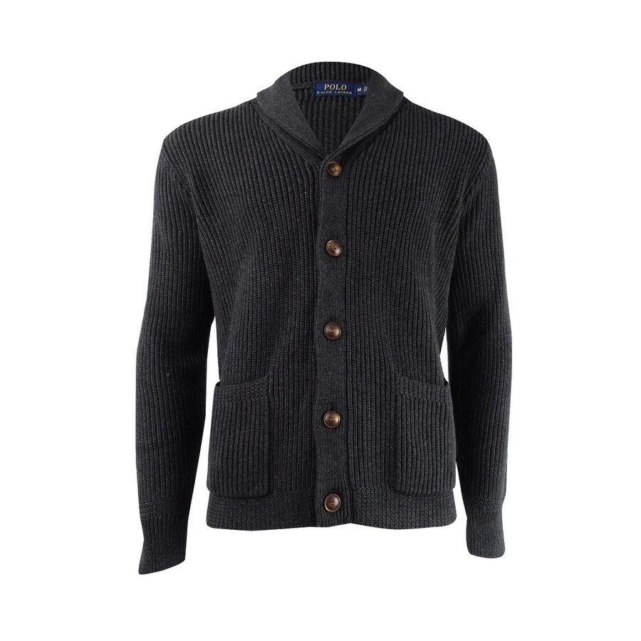 ralph lauren men's shawl cardigan