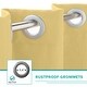 preview thumbnail 2 of 2, Buff Thermal Grommet Blackout Curtain for Patio Porch Gazebo Cabana - 50 in. W x 84 in. L - 50*84in