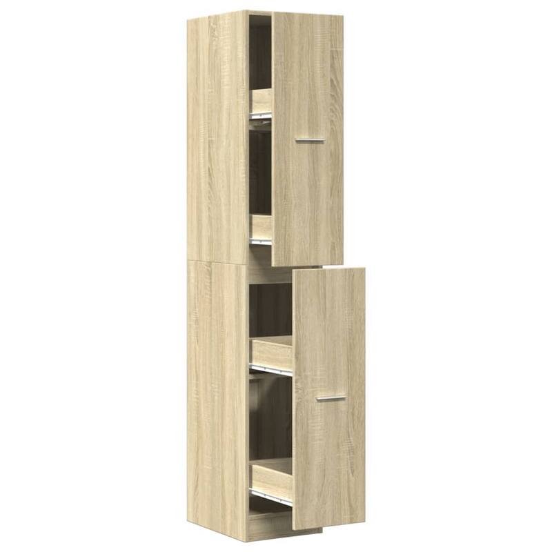 vidaXL Apothecary Cabinet Engineered Wood Standard