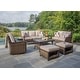 preview thumbnail 2 of 0, Agio Trenton Ottoman - 24" L x 24" W x 14" H