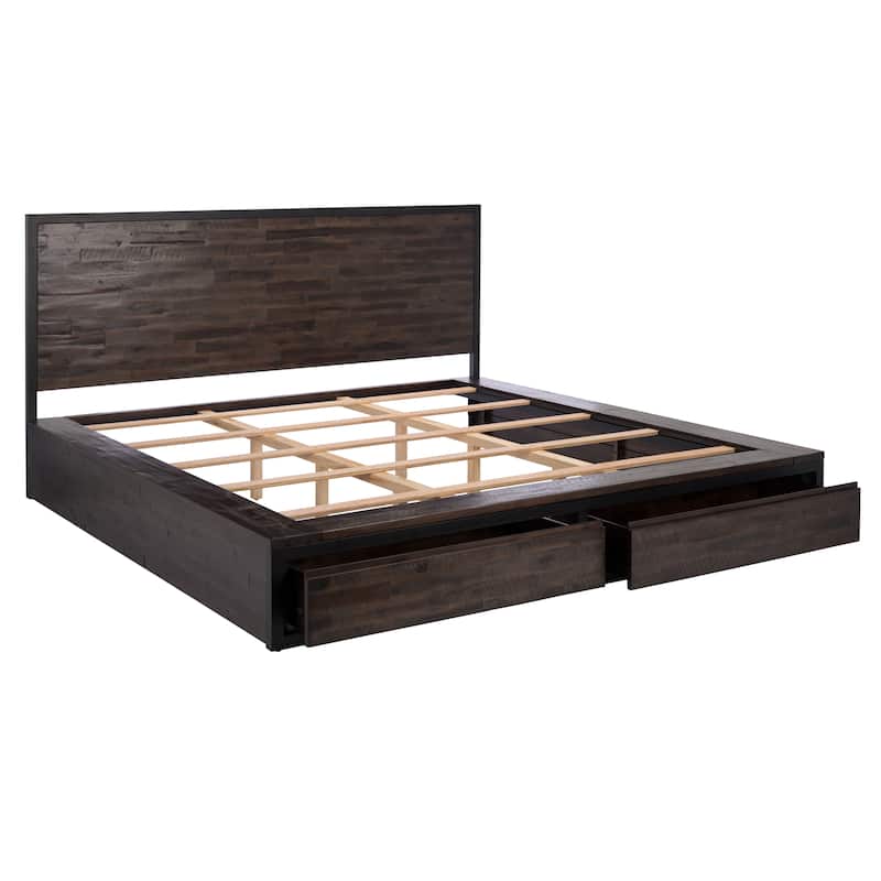SAFAVIEH Couture Emmarose Storage Platform Bed