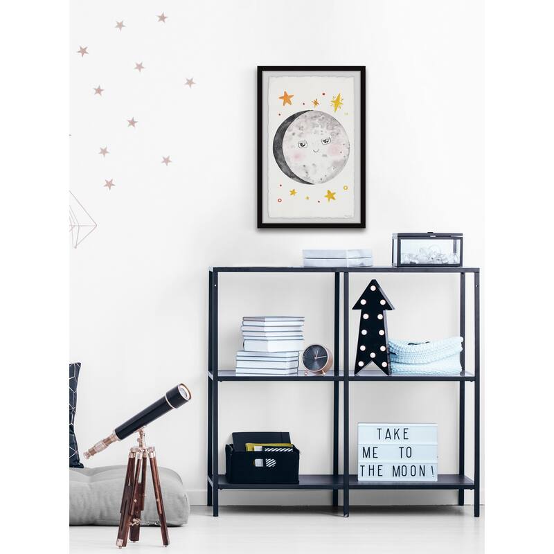 'Shoot for the Moon' Framed Painting Print Bed Bath & Beyond 34070142