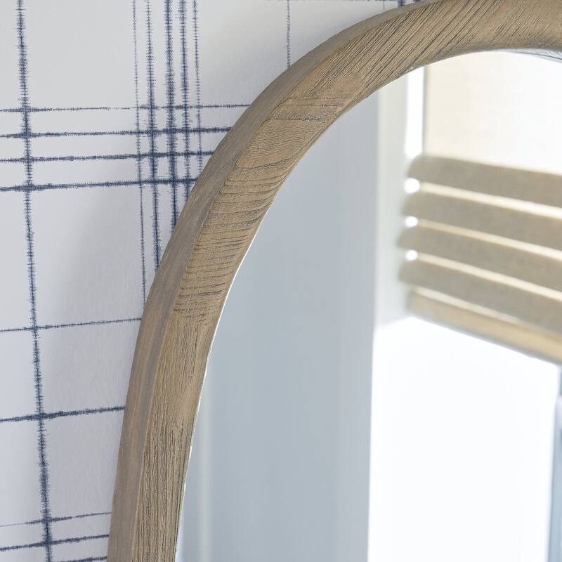 Signature Design by Ashley Aarilynn Brown Accent Mirror - 24"W x 2.75"D x 39"H