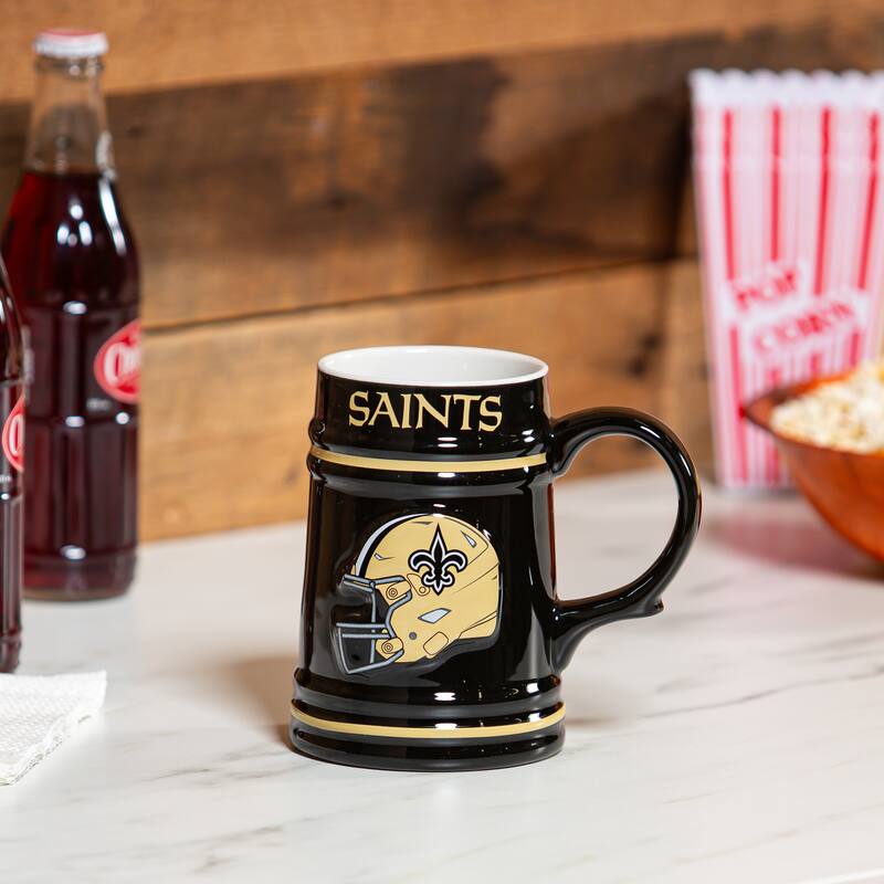 New Orleans Saints 24 oz Ceramic Stein Mug