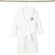 preview thumbnail 74 of 78, Sweet Kids 100% Polyester SUPER PLUSH Double Brushed Hooded Bathrobe with Purple Script Monogram