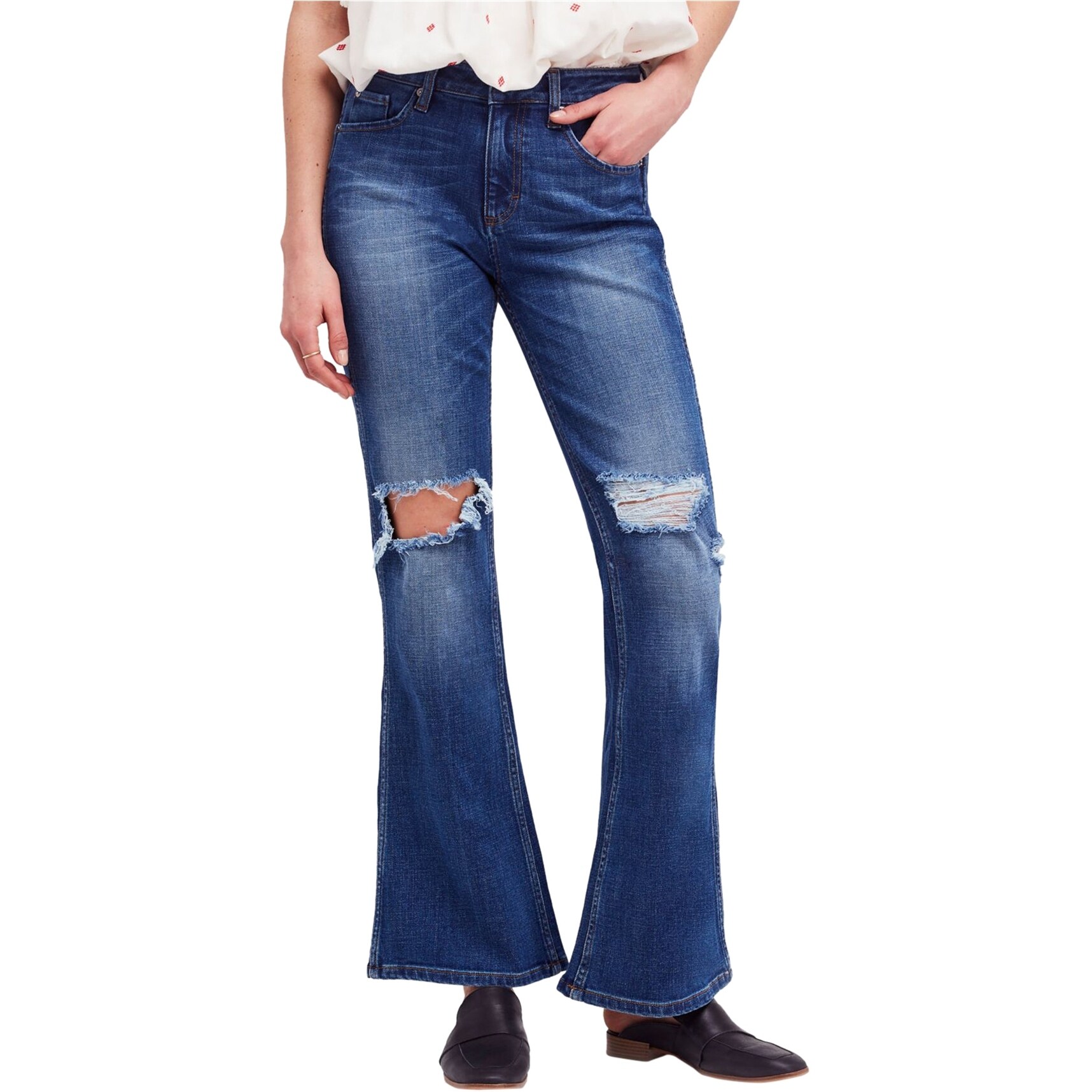 free people flared jeans