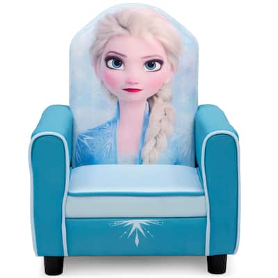 Disney Frozen II Elsa Figural Upholstered Kids Chair by Delta Children