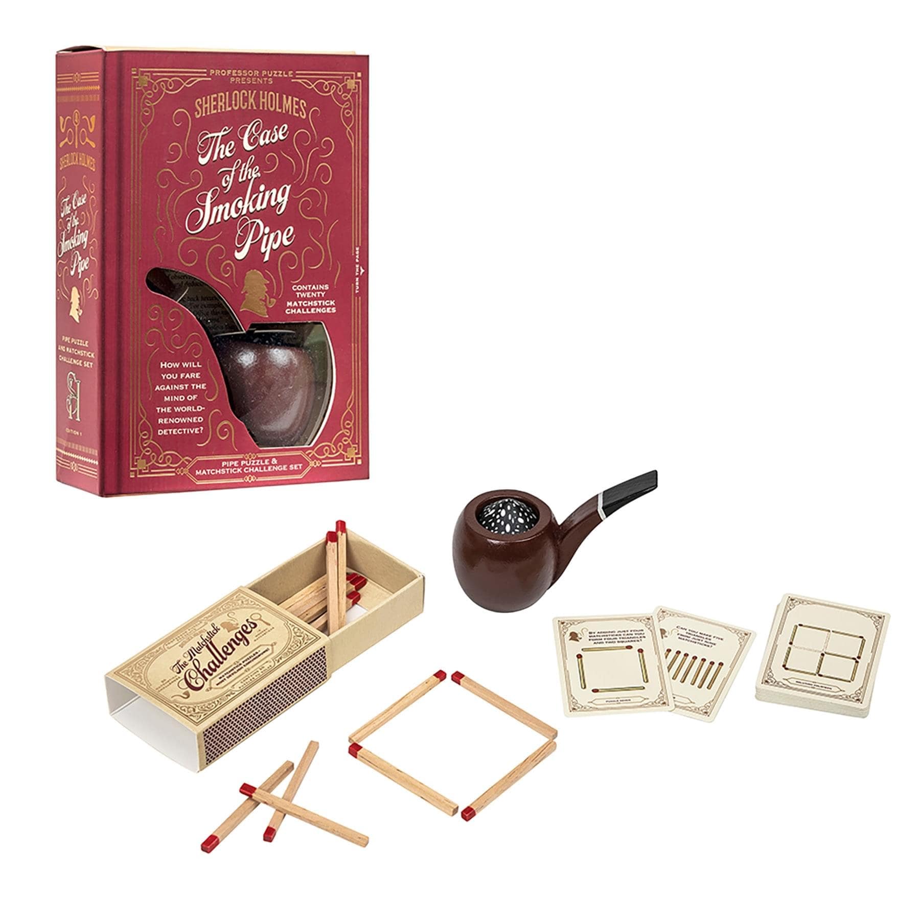 sherlock holmes crimes and punishments tobacco puzzle Sherlock Holmes The Case of the Smoking Pipe Brain Teaser Puzzle - Bed Bath  & Beyond